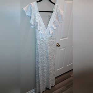YAS White Bridal Maxi Dress